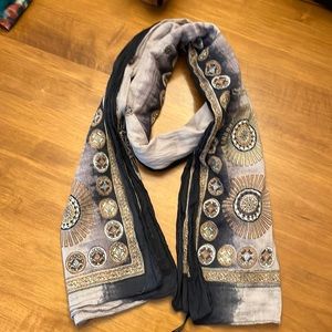 Cynthia Rowley scarf/wrap vintage chic